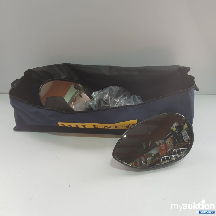 Artikel Nr. 438747: Milenco Pkw Spiegel Wohnwagenspiegel mit Tasche
