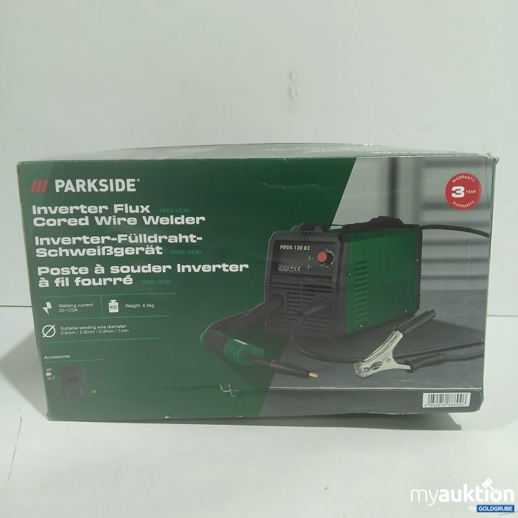 Artikel Nr. 468747 Artikel Nr. 468747: PARKSIDE Inverter-Fülldraht-Schweißgerät PIFDS 120 B2