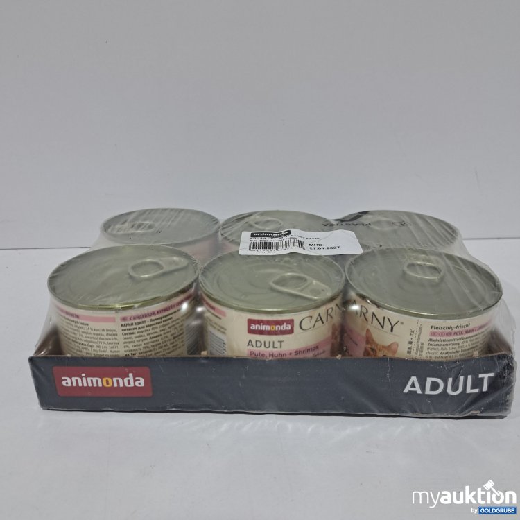 Artikel Nr. 808747 Artikel Nr. 808747: Animonda Katzenfutter Pute, Huhn und Shrimps 6x200g