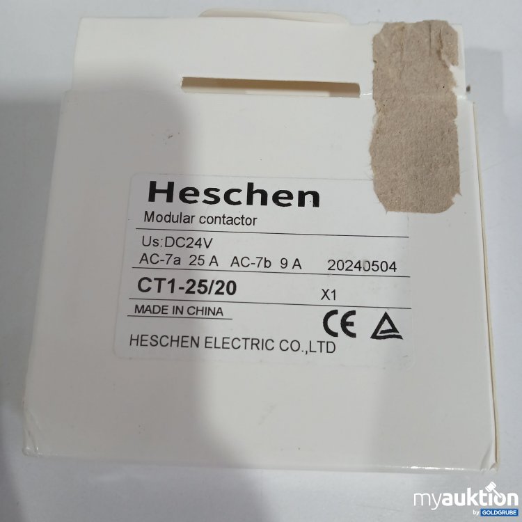 Artikel Nr. 827747 Artikel Nr. 827747: Heschen Modular contactor CT1-25/20