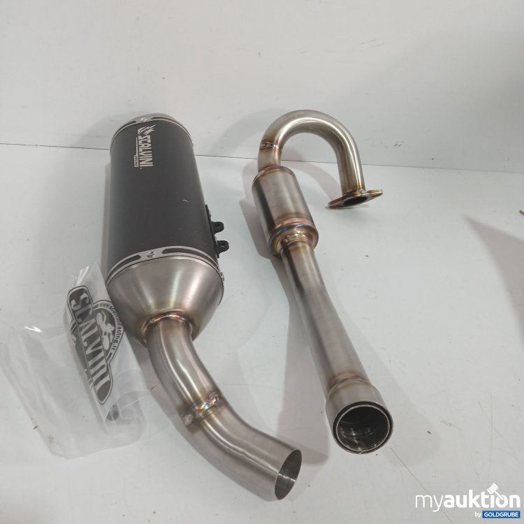 Artikel Nr. 867747 Artikel Nr. 867747: BMS Enduro Parts Endschalldämpfer+Krümmer Scalvini (E5)
