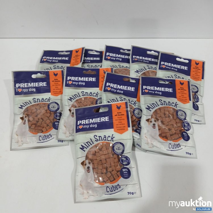 Artikel Nr. 876747 Artikel Nr. 876747: Premiere Mini Snack Cubes 10x70g