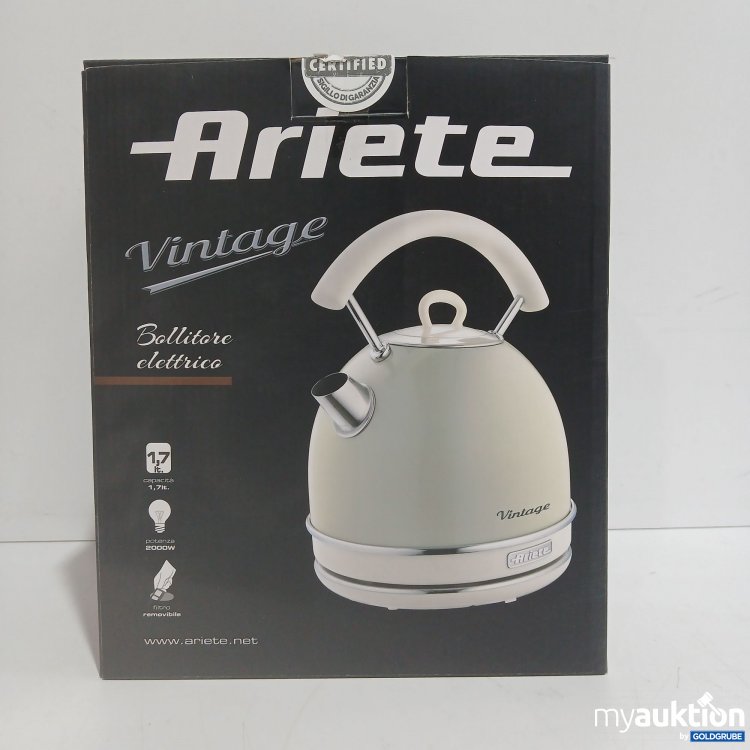 Artikel Nr. 904747: Ariete Vintage Bollitore elettrico cream/Green 