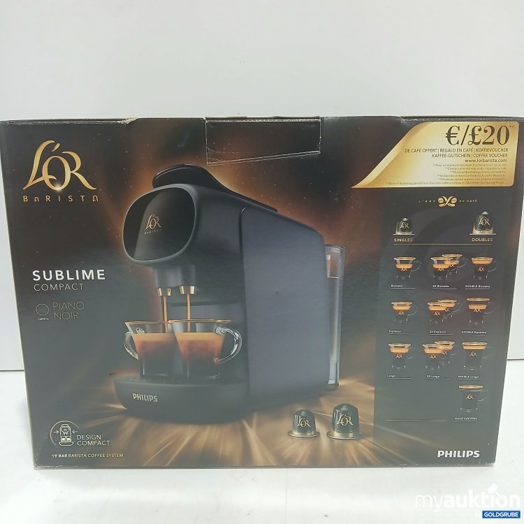 Artikel Nr. 967747: Philips LOR Barista Sublime Compact Schwarz 