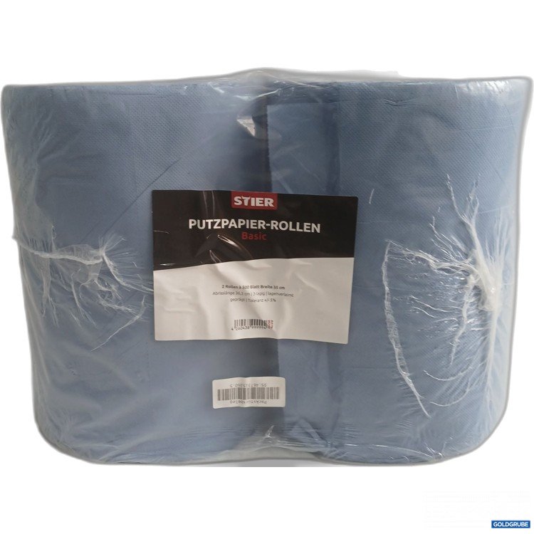 Artikel Nr. 968747: Stier Putzpapier-Rollen Basic 2Rollen je 500Blatt Breite 35cm 