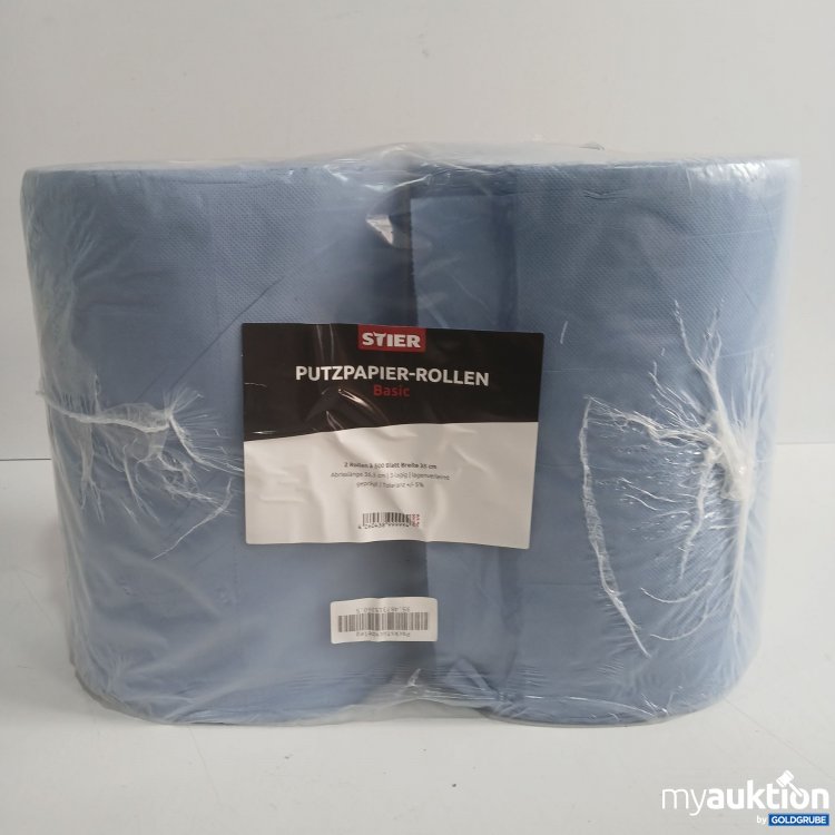 Artikel Nr. 968747: Stier Putzpapier-Rollen Basic 2Rollen je 500Blatt Breite 35cm 