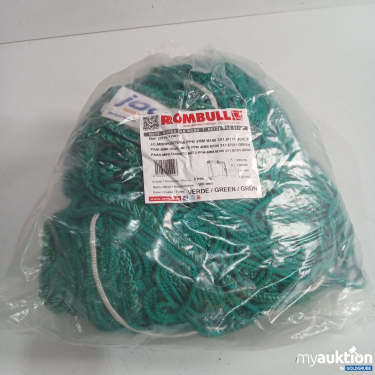 Artikel Nr. 969747: Rombull Tornetz grün 4mm M100mm 3x1,6/1X1 