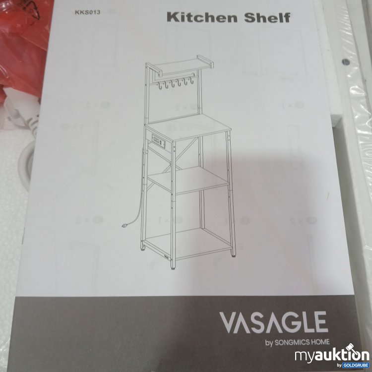 Artikel Nr. 995747: Vasagle Küchenregal KKS013YA02