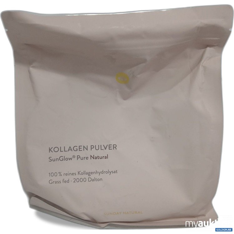 Artikel Nr. 996747: Sunday Natural Kollagen Pulver SunGlow Pure Natural 450g 