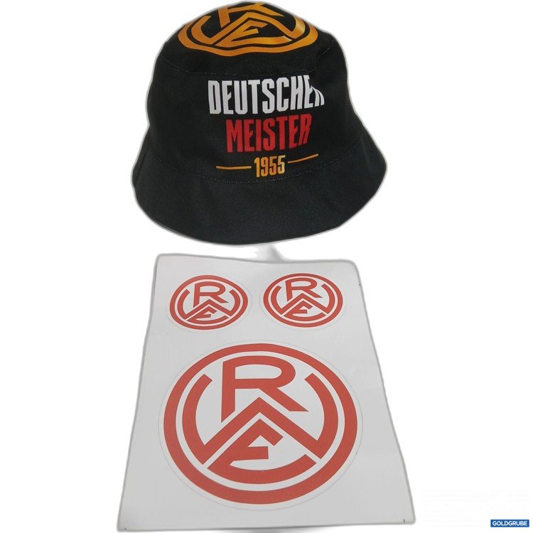 Artikel Nr. 441748: Fischer Hut Deutscher Meister 1955 + Sticker 