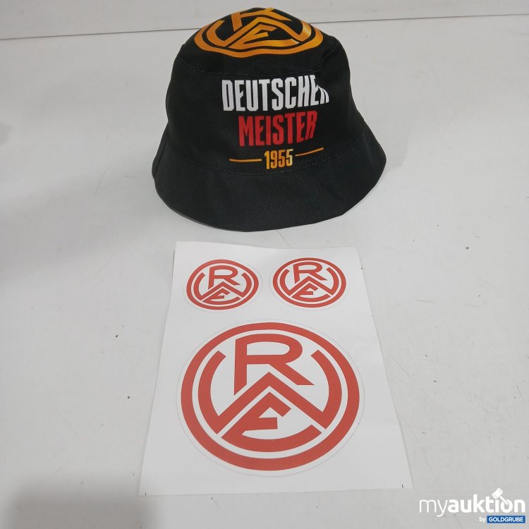 Artikel Nr. 441748: Fischer Hut Deutscher Meister 1955 + Sticker 