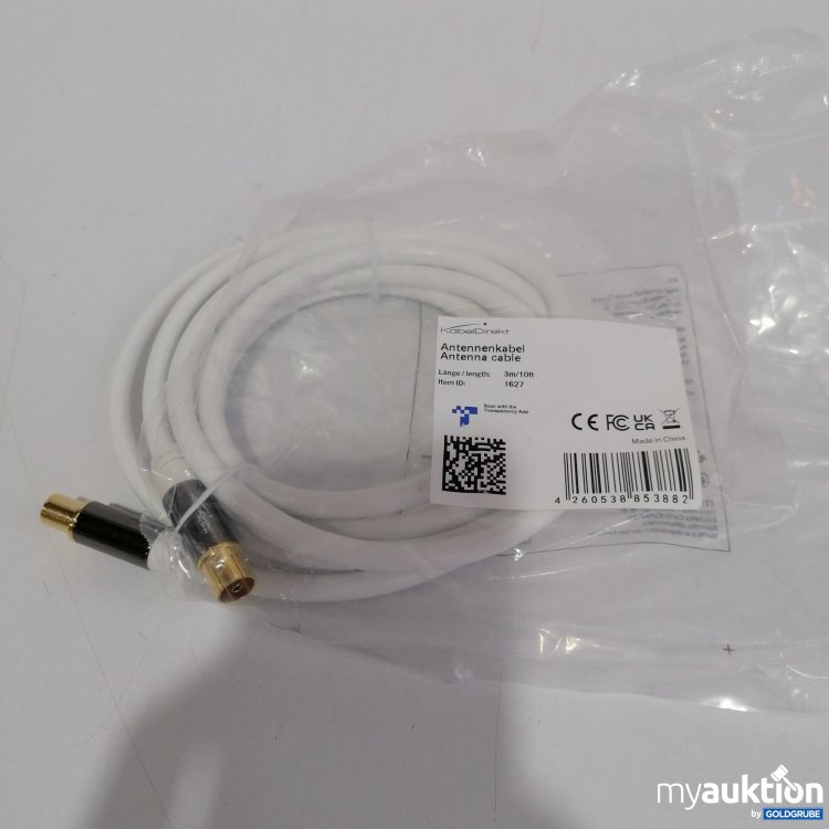 Artikel Nr. 840748 Artikel Nr. 840748: Kabel Direkt Antennenkabel 3m/10m, 1627