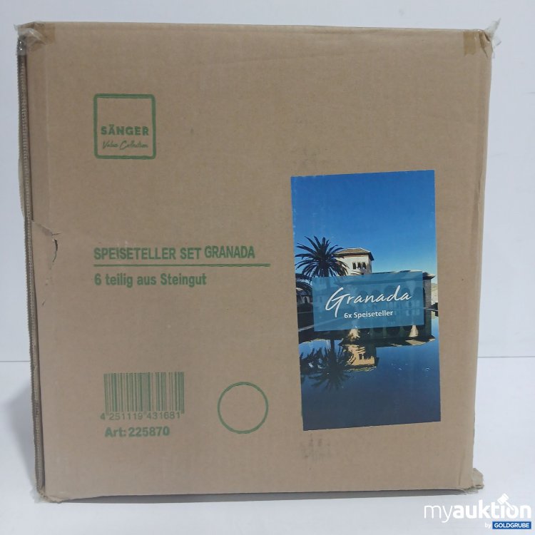 Artikel Nr. 872748 Artikel Nr. 872748: Sänger Value Collection Speiseteller Set Granada 6tlg. Aus Steingut 225870