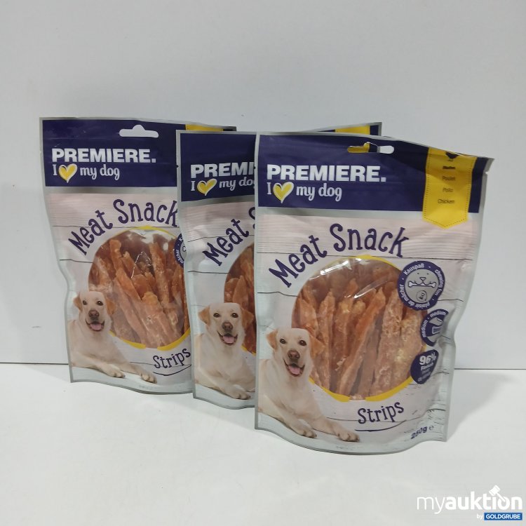 Artikel Nr. 876748 Artikel Nr. 876748: Premiere Meat Snack Strips 3x250g