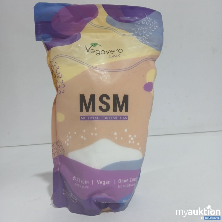 Artikel Nr. 891748: Vegavero Classic MSM Methysulfonylmethan 1000g