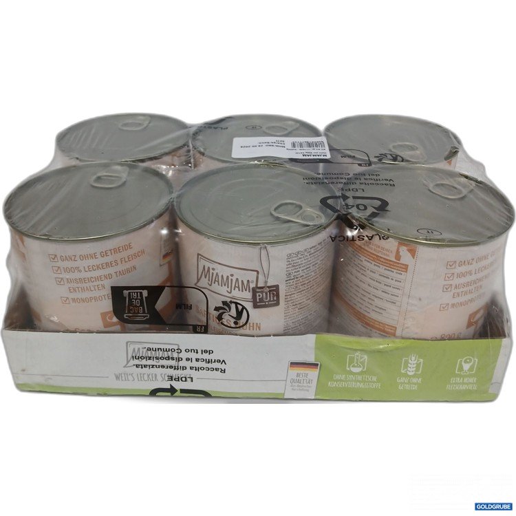 Artikel Nr. 896748: Mjamjam Huhn Pur 6x800g 