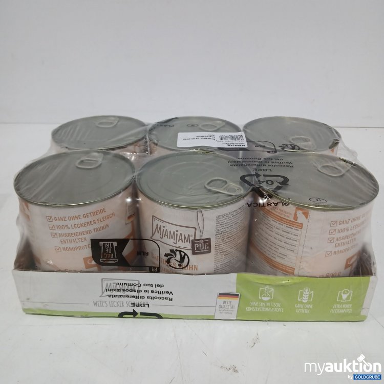 Artikel Nr. 896748: Mjamjam Huhn Pur 6x800g 