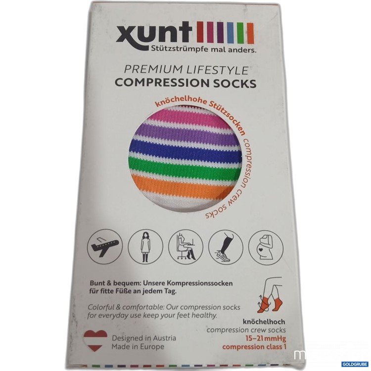 Artikel Nr. 963748: xunt Premium Lifestyle Compression Socks knöchelhohe Stützstrümpfe