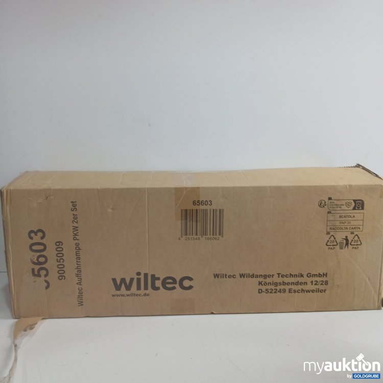 Artikel Nr. 969748 Artikel Nr. 969748: Wiltec Auffahrrampe PKW 2er Set 65603