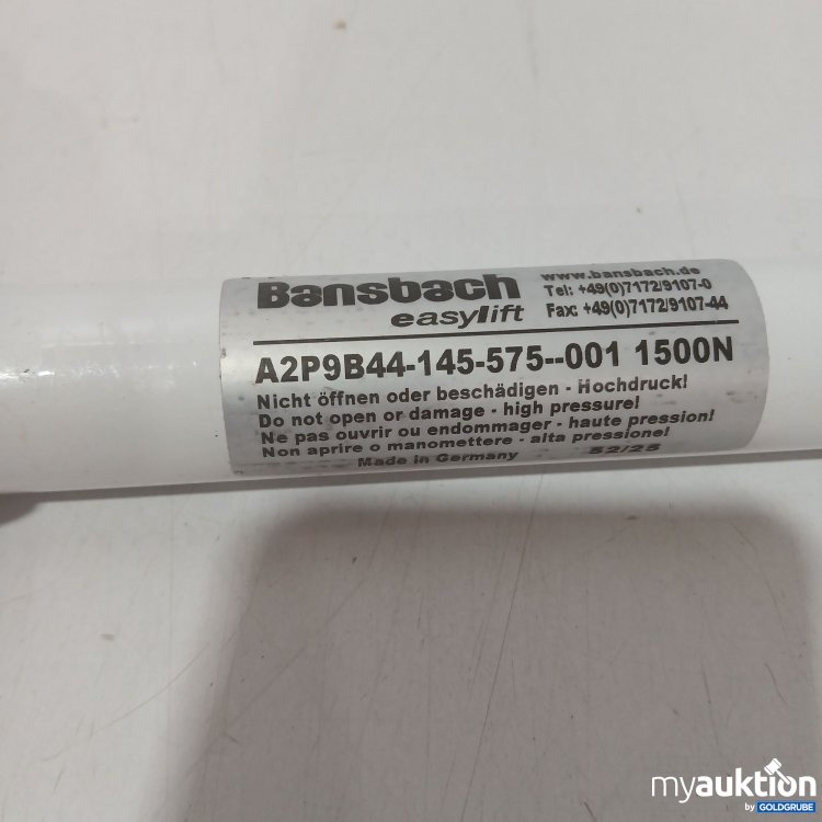 Artikel Nr. 984748: Bansbach Easylift Gasdruckfeder Modellnr. A2P9B44-145-575--001 1500N