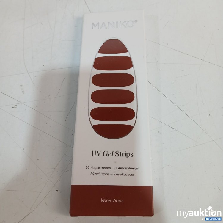 Artikel Nr. 466749: MANIKO UV Gel Strips 20 Nagelstreifen