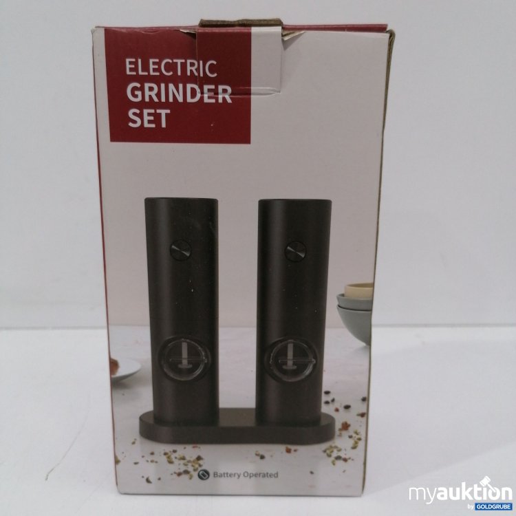 Artikel Nr. 847749: Electric Grinder Set schwarz 