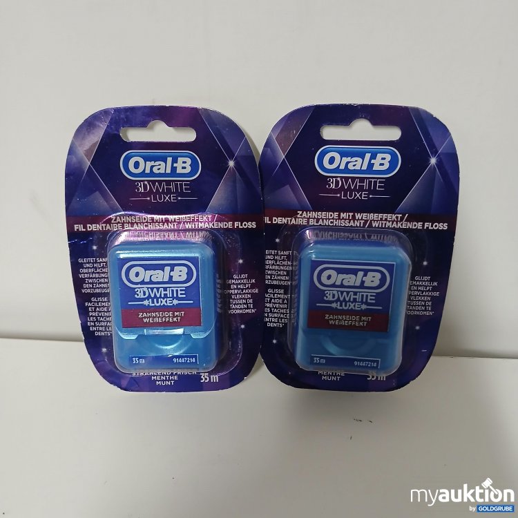 Artikel Nr. 897749: Oral B 3D White Luxe Zahnseide 2x35m