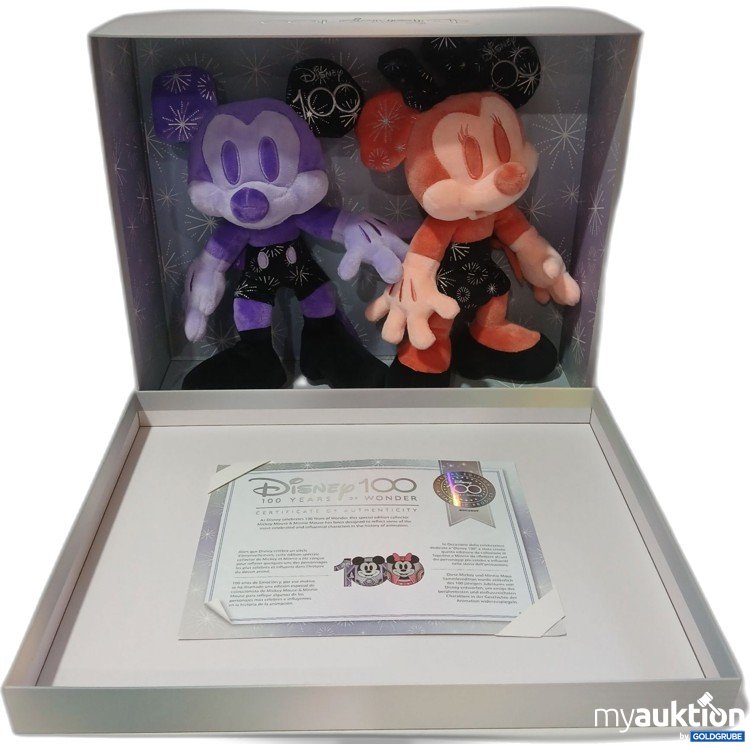 Artikel Nr. 958749: Disney 100 Jahre Collector-Set Micky und Minnie Maus ca 33cm groß