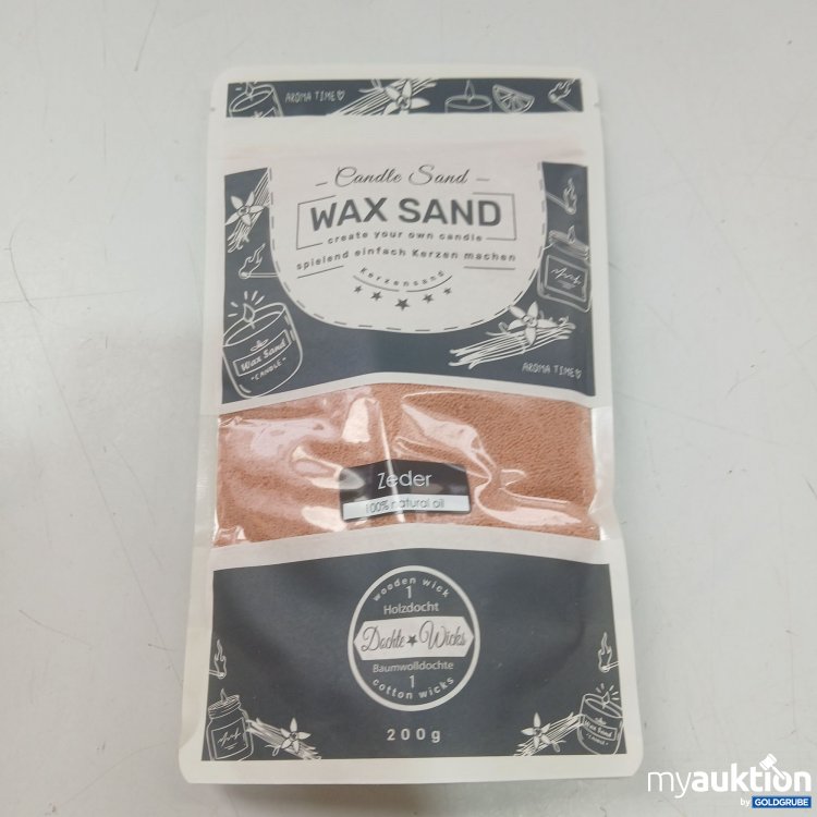 Artikel Nr. 970749: Candle Sand Wax Sand Zeder 200g 