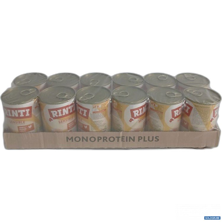 Artikel Nr. 973749: Rinti Sensible Monoprotein Plus Huhn + Reis 12x400 g