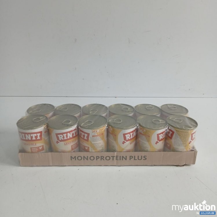 Artikel Nr. 973749: Rinti Sensible Monoprotein Plus Huhn + Reis 12x400 g