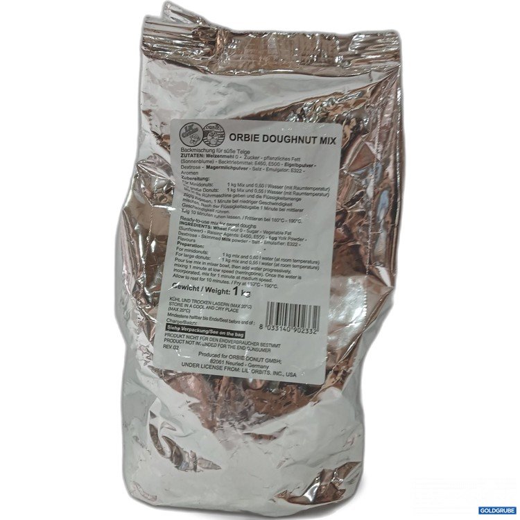 Artikel Nr. 982749: Orbie Doughnut Mix Backmischung für Süße Teige 1kg