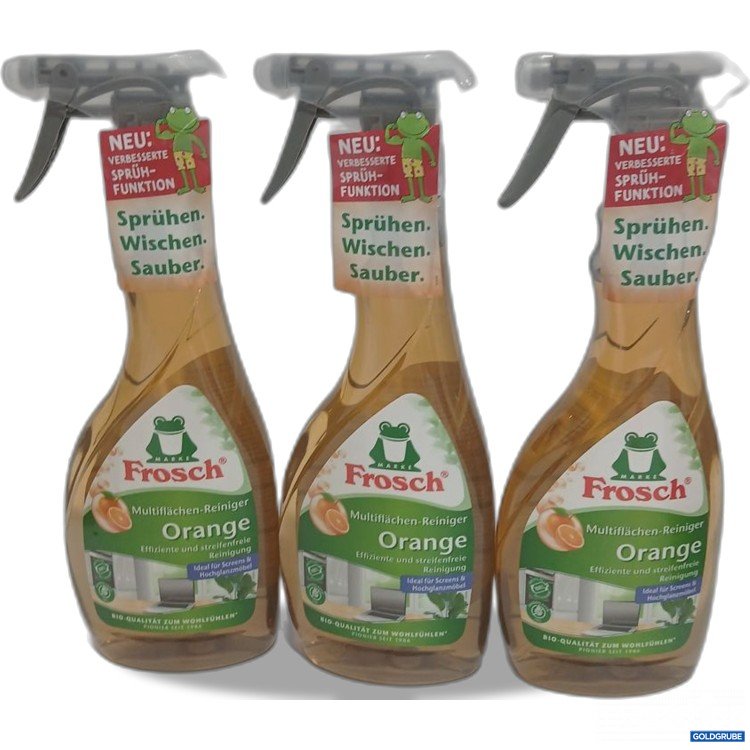 Artikel Nr. 985749: Frosch Multiflächen-Reiniger Orange 3x500ml