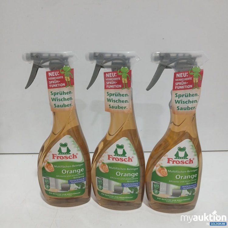 Artikel Nr. 985749: Frosch Multiflächen-Reiniger Orange 3x500ml