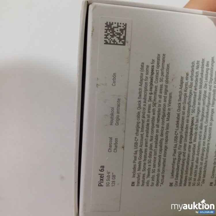 Artikel Nr. 989749 Artikel Nr. 989749: Google Pixel 6a
