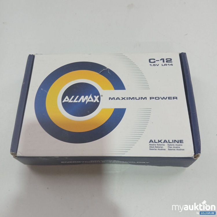 Artikel Nr. 843750 Artikel Nr. 843750: AllMax C-12 1.5V Alkaline LR14