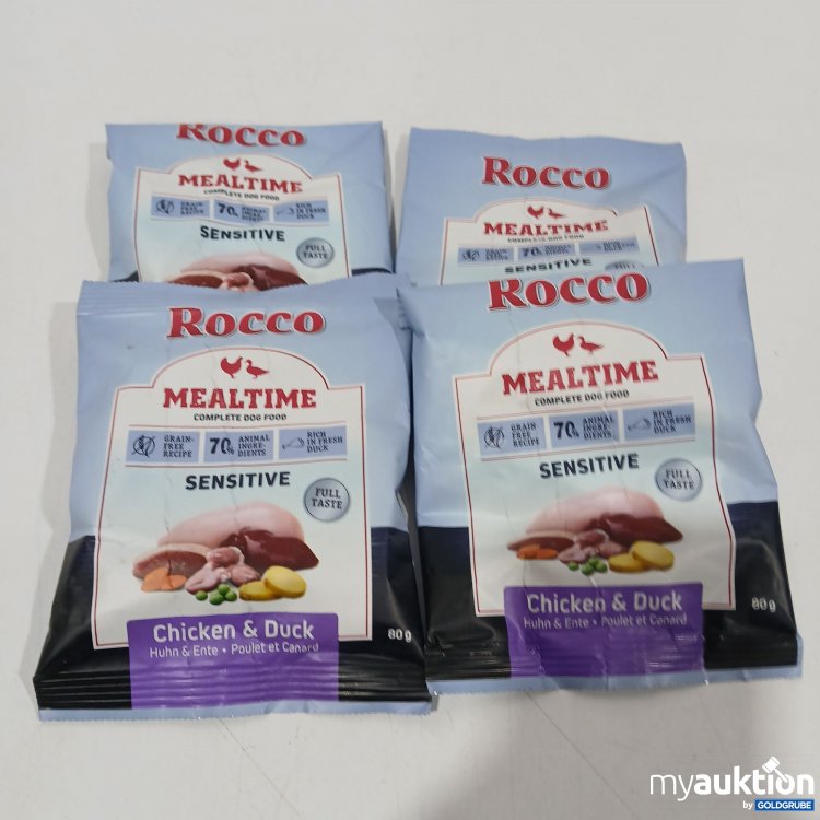 Artikel Nr. 876750 Artikel Nr. 876750: Rocco Mealtime Chicken &Duck 4x80g