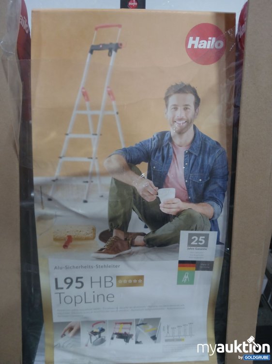 Artikel Nr. 902750: Hailo L95 Alu-Sicherheits-Stehleiter 