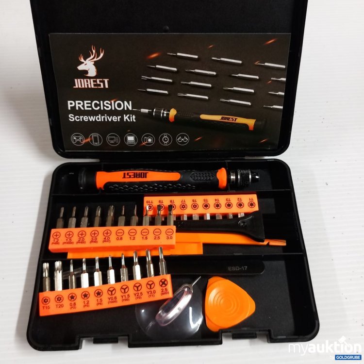 Artikel Nr. 920750: JOREST Precision Screwdriver Kit