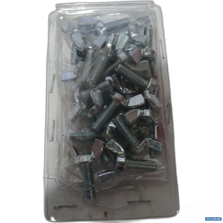 Artikel Nr. 950750 Artikel Nr. 950750: Schrauben M6×20 mit Flügelkopf ca 25 Stück