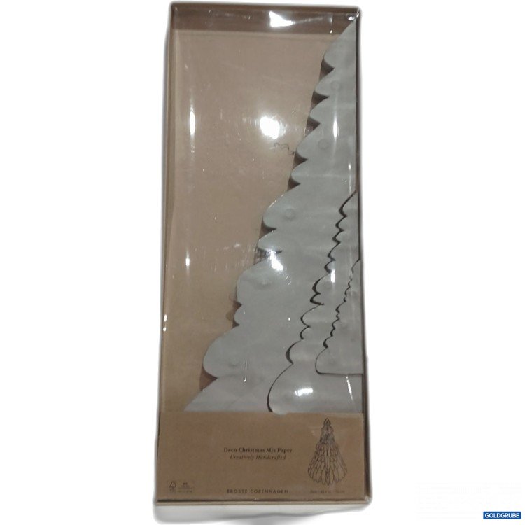 Artikel Nr. 967750: Broste Copenhagen Deco Christmas Mix Paper size 65 + 30 + 15cm Silber 
