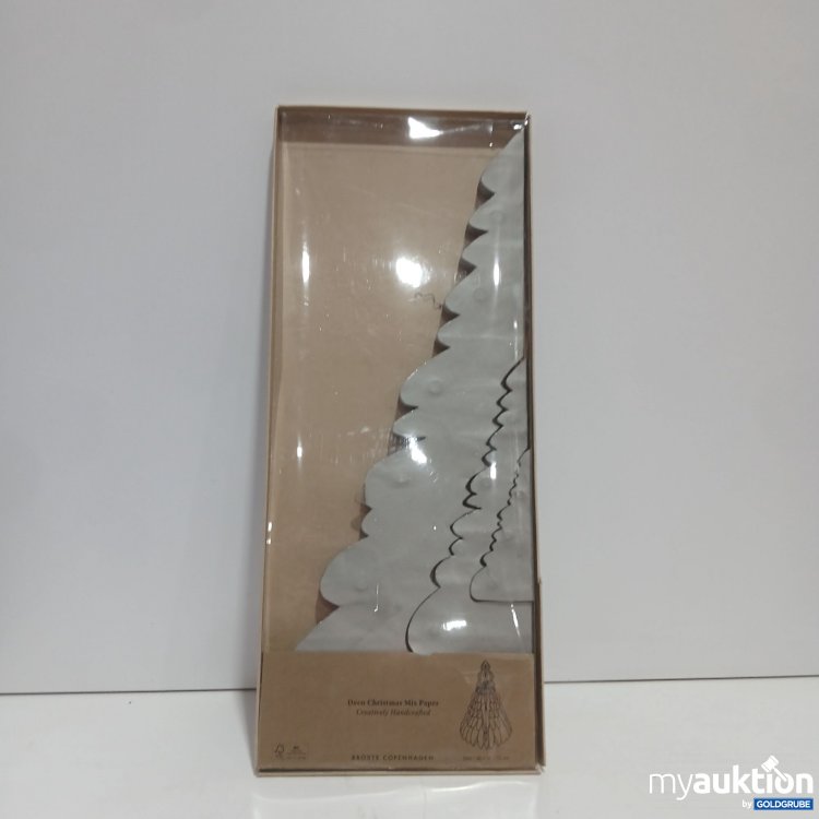 Artikel Nr. 967750: Broste Copenhagen Deco Christmas Mix Paper size 65 + 30 + 15cm Silber 