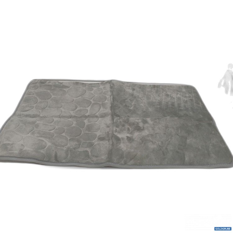 Artikel Nr. 993750 Artikel Nr. 993750: Badmatte grau mit Struktur 80x50cm grau
