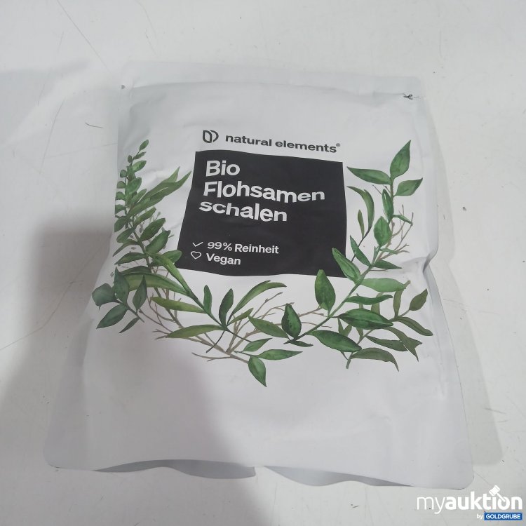 Artikel Nr. 996750 Artikel Nr. 996750: Natural elements Bio Flohsamen Schalen 500g