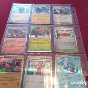 Artikel Nr. 332750: 9 Stück Pokémon Sammelkarten 