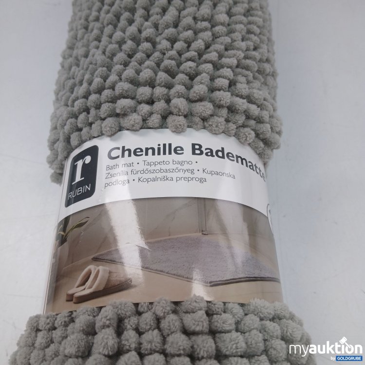 Artikel Nr. 524751 Artikel Nr. 524751: Rubin Chenille Badematte 60x100 Grau grün