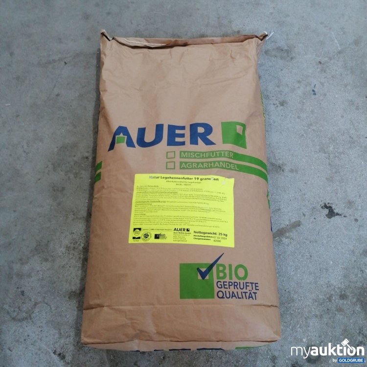 Artikel Nr. 746751 Artikel Nr. 746751: Auer Natur Legehennenfutter 19 granuliert 25kg