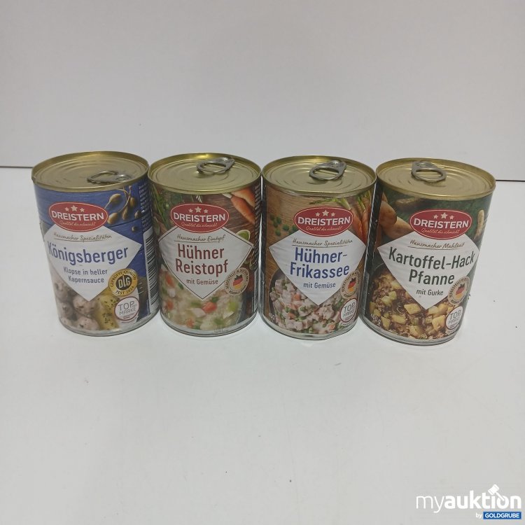 Artikel Nr. 834751 Artikel Nr. 834751: Dreistern Diverse Hausmacher Spezialitäten 4x400g