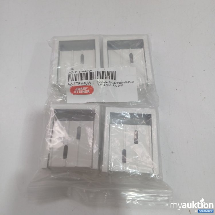 Artikel Nr. 873751: Josef Steiner Zaunhalter für Zauntragprofil 60x40 4 Stück 