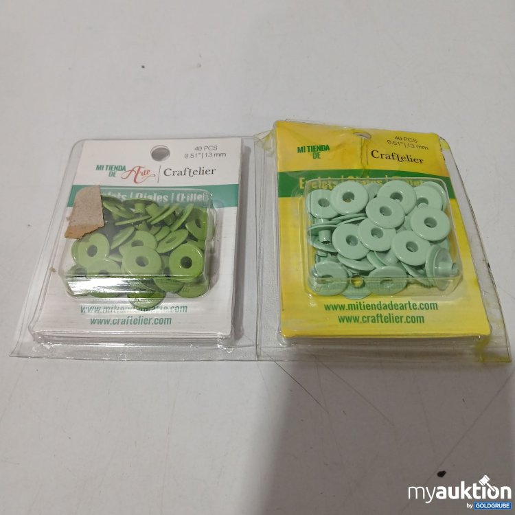 Artikel Nr. 883751: Craftelir Eyelets 2x40stk 